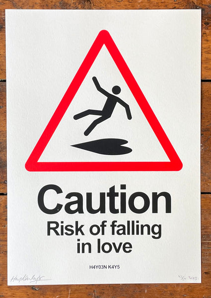 Caution Risk of falling in love