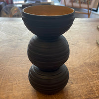 Black and Yellow Vase